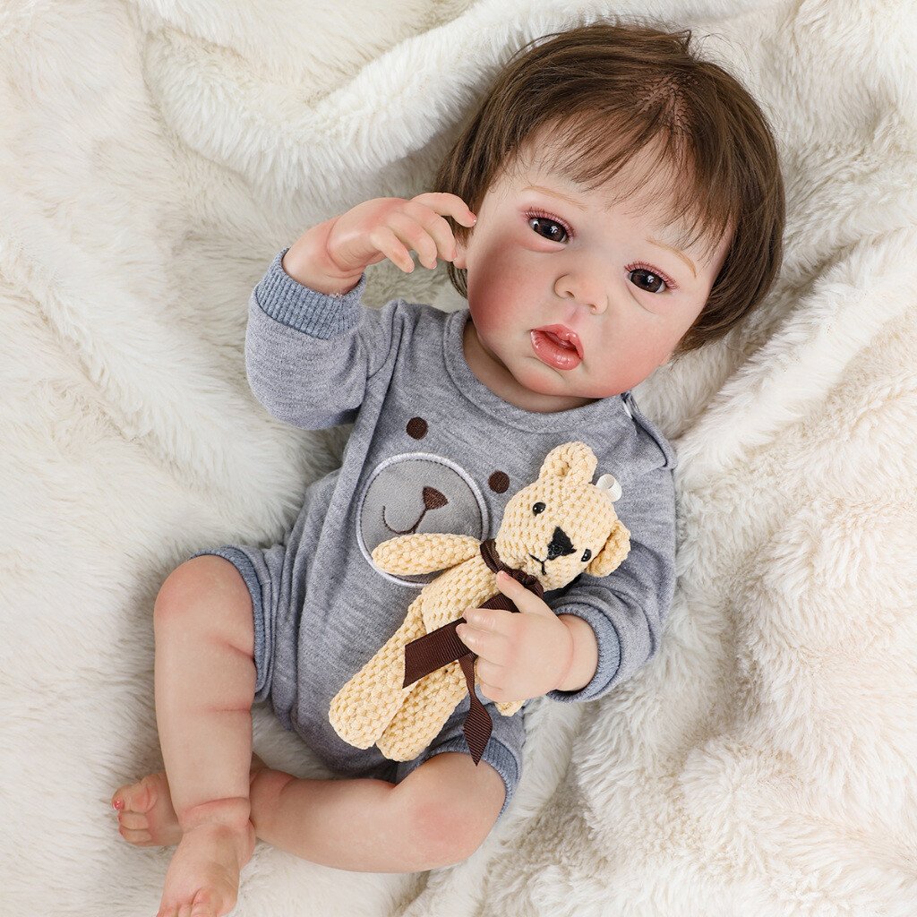 Bebê Reborn Jorginho Mega Realista – Escolha Menino ou Menina - Imagem 2